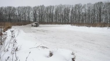 20 Ocak 2018, Orel, Rusya Federasyonu - autocross, arabaları makineleri