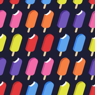 Dondurmalı vektörsüz desen