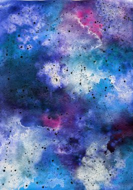 Bright sulu boya boşluk doku boyalı. Elle çizilmiş arka plan metin yer ile.