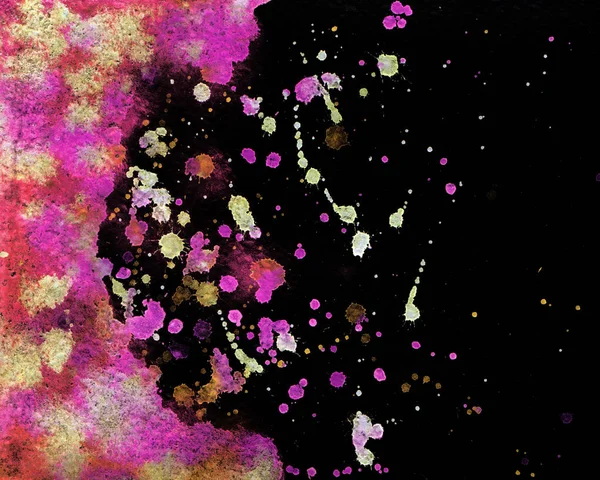 Bright suluboya doku boyalı. Elle çizilmiş arka plan metin yer ile.