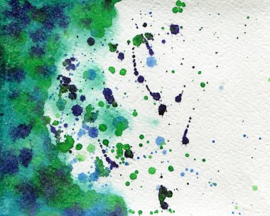 Bright suluboya doku boyalı. Elle çizilmiş arka plan metin yer ile.