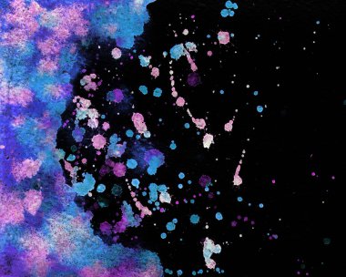 Bright suluboya doku boyalı. Elle çizilmiş arka plan metin yer ile.