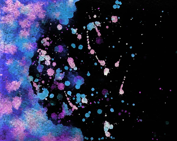 Bright suluboya doku boyalı. Elle çizilmiş arka plan metin yer ile.