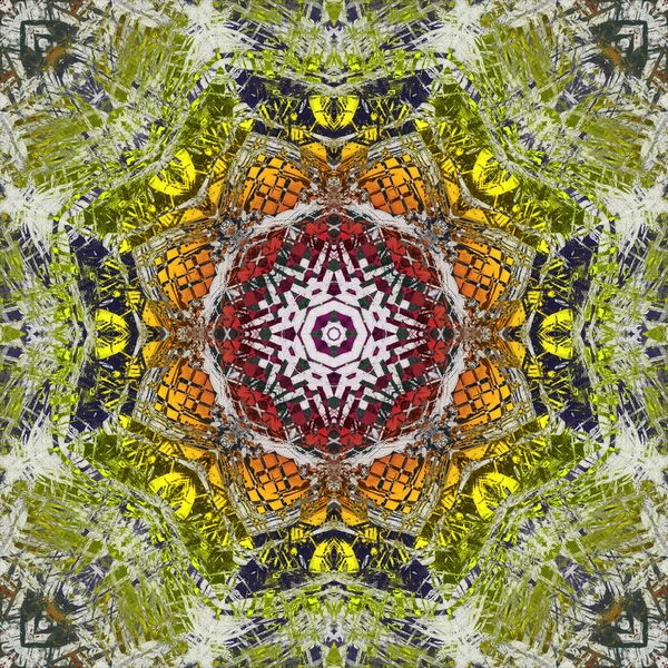 Parlak mürekkep fraktal yuvarlak doku soyut tasarım