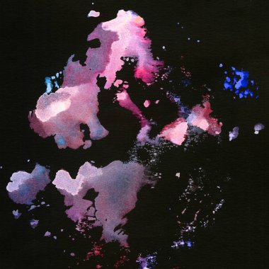 Bright suluboya doku boyalı. Elle çizilmiş arka plan metin yer ile.