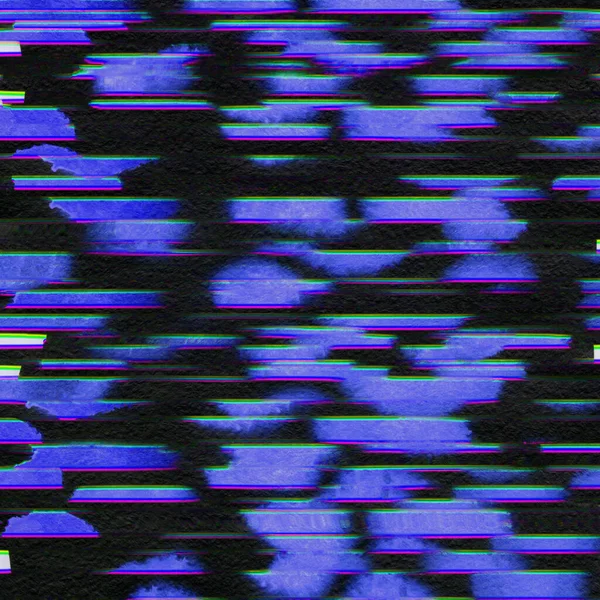 Résumé Numérisé Pixel Numérique Bruit Fond Glitch — Photo