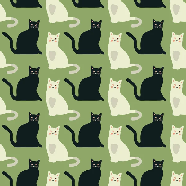ปแบบไร รอยต กแมวน ความค ดสร างสรรค ของเด ภาพวาดเวกเตอร — ภาพเวกเตอร์สต็อก