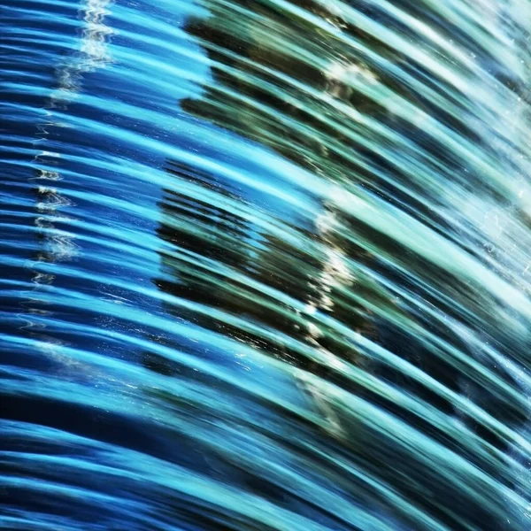 Beautiful Overflow Water Water Abstraction — Stock Photo, Image