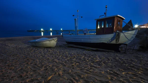 Barcos de pesca en Usedom — Foto de Stock