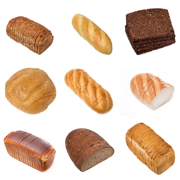 Set of a different bakery products — Stock Photo, Image