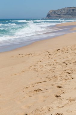 Long beach Atlantik Okyanusu kıyısında