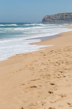 Long beach Atlantik Okyanusu kıyısında