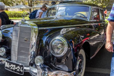 Lisbon, Portekiz - 24 Eylül 2017: Reto otomobil sokak o