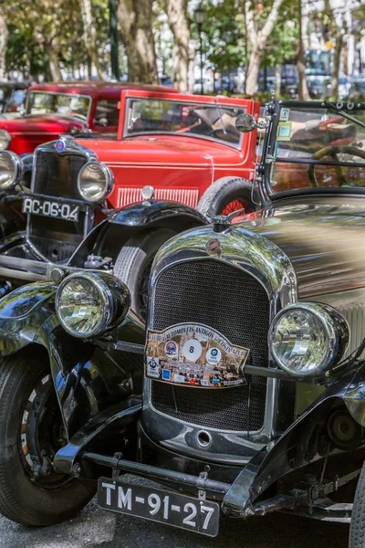 Lissabon, Portugal - 24. September 2017: Reto-Auto-Show auf der Straße o — Stockfoto