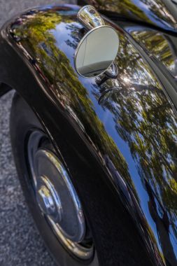 Ayrıntılar reto otomobil sokakta şehrin