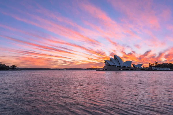 Sydney Opera House Sydney Australia al amanecer — Foto de Stock