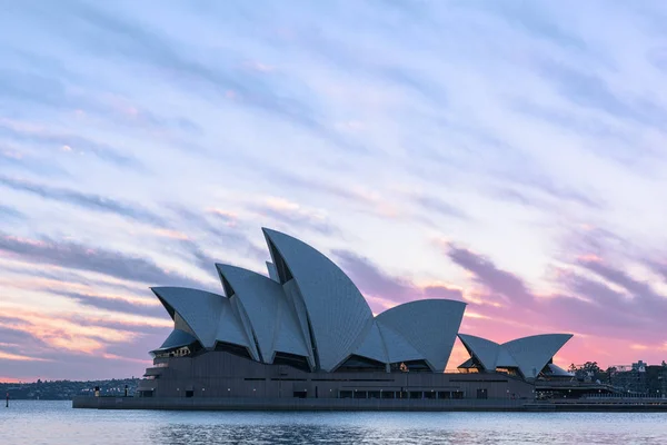 Sydney Opera House Sydney Australia al amanecer — Foto de Stock