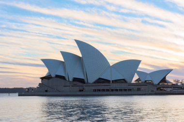 Sydney Opera Binası Sydney Avustralya gündoğumu