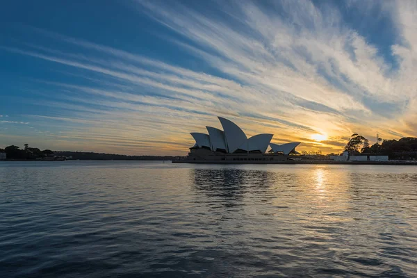 Sydney Opera House Sydney Australia al amanecer — Foto de Stock