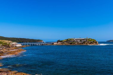 Ada Sur La Perouse Sydney Avustralya'da çıplak.