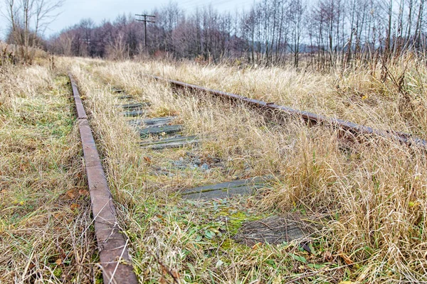 Ancien chemin de fer abandonné — Photo