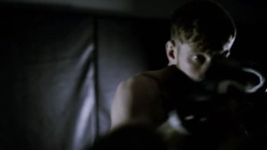 Birlikte eğitim Mma savaşçıları