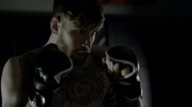 Birlikte eğitim Mma savaşçıları