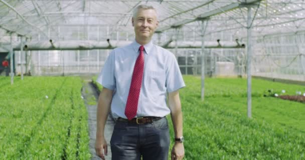 Menedżera firmy w branży rolnictwa — Wideo stockowe