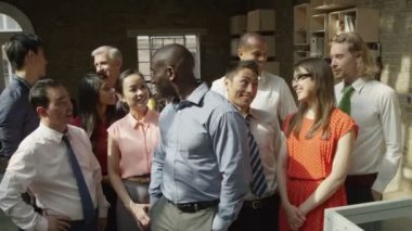 Office Business gülümseyen