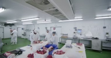 Kasaplar et fabrikasında çalışmaya