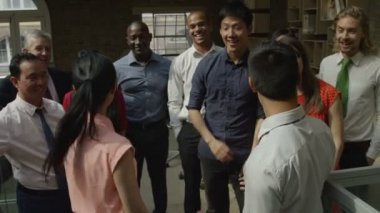 Office Business gülümseyen