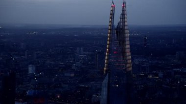 Londra Şubat 2017 - ikonik Londra gökdelenin 