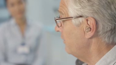 sağırlık olması ile 4 k olgun adam için Merhaba teknoloji işitme cihazı monte