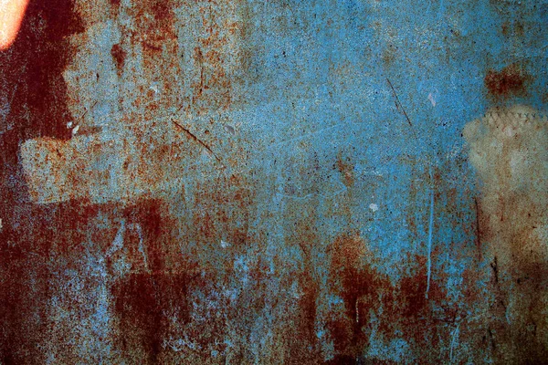 Foto van abstracte wallpaper oude IJzeren roestig grunge achtergrond — Stockfoto