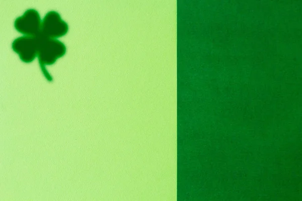 Obraz tła Saint Patricks Day z niewyraźne koniczyna — Zdjęcie stockowe