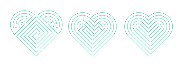 Sevgililer Günü'labirent ' nın kalbinde çizimi