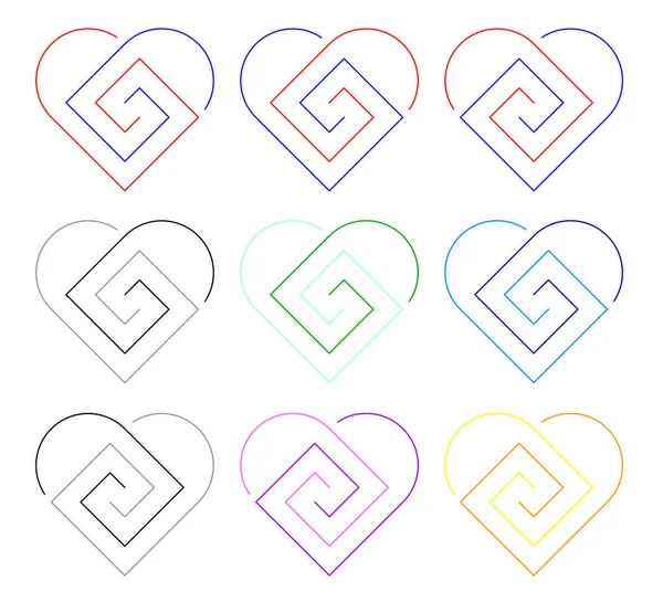 Sevgililer Günü'labirent ' nın kalbinde çizimi