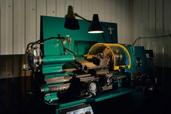 Tour Dans Atelier Voiture Technologie Transformation Des Métaux Dans Industrie — Photo