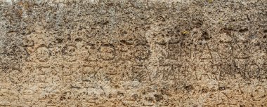 Antik kent Hierapolis yazıtlarda plakalı taş