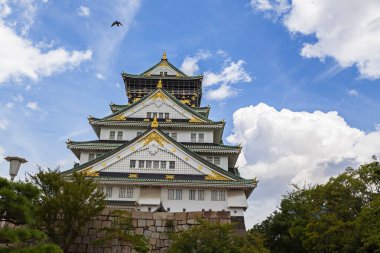 Osaka 'daki Osaka Kalesi, Japonya' daki Ünlü Yer
