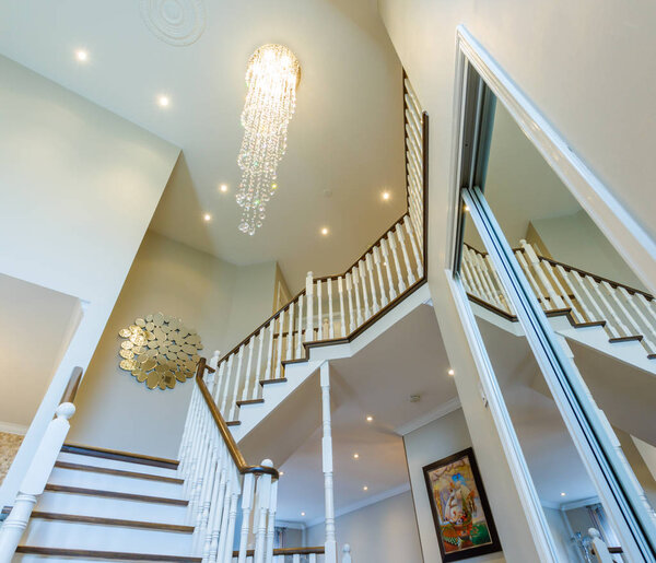 Hardwood stairs Interior design