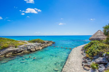 Meksika Karayipler beach