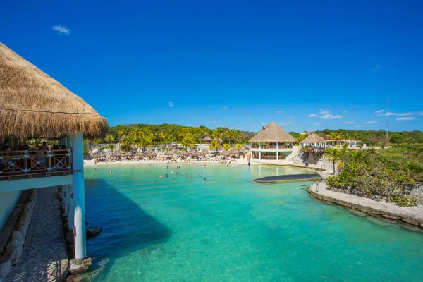 Praia do Caribe no México — Fotografia de Stock