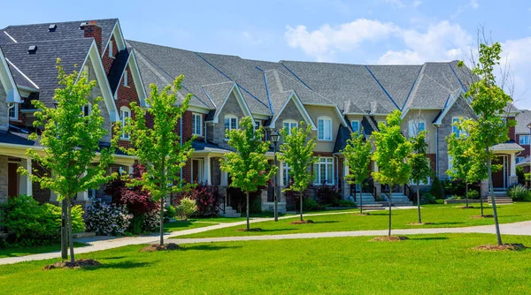 Maisons de luxe en Amérique du Nord Images De Stock Libres De Droits