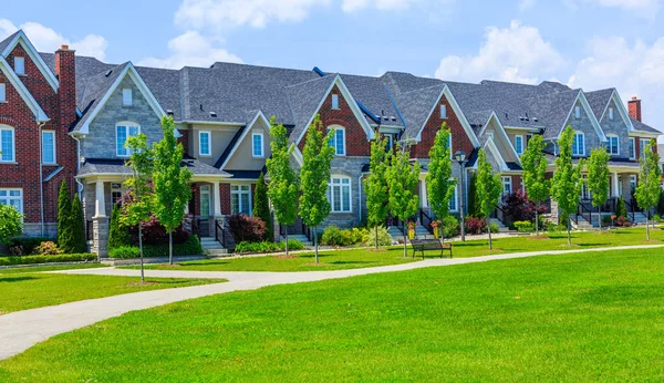 Maisons de luxe en Amérique du Nord Photo De Stock