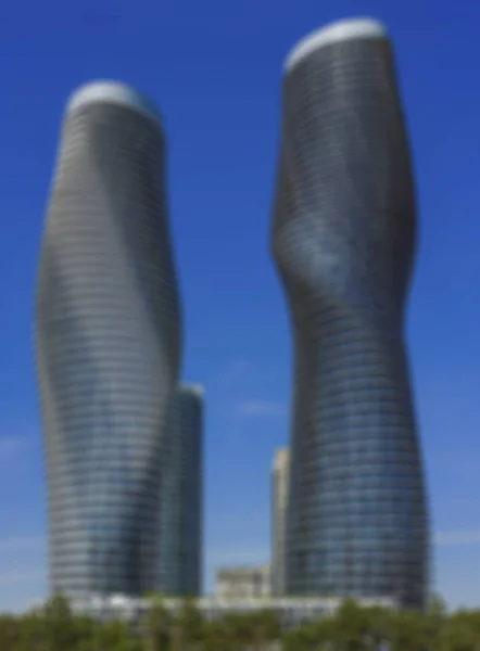 Blurred Modern building — Stock Photo, Image