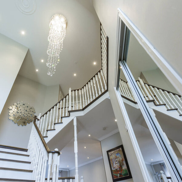 Hardwood stairs Interior design