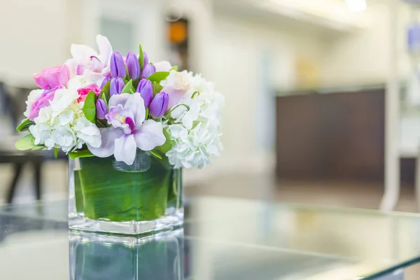 Interieur der Rezeption in der Klinik — Stockfoto