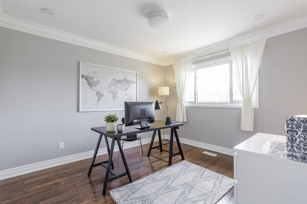 New Office Room Interior in North America