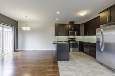 Modern Mutfak İç Tasarımı. Kuzey Amerika